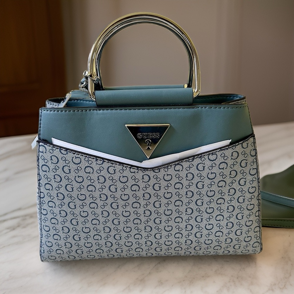 Guess Denim Crossbody Bag - Brand New with Tag